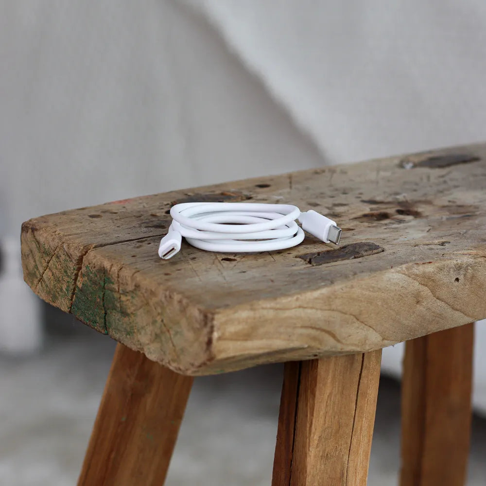 USB-C / USB-C fast charging cable white